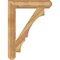 Ekena Millwork Balboa Craftsman Rough Sawn Bracket, Western Red Cedar, 6"W x 34"D x 46"H BKT06X34X46BOA04RWR - alternate 2
